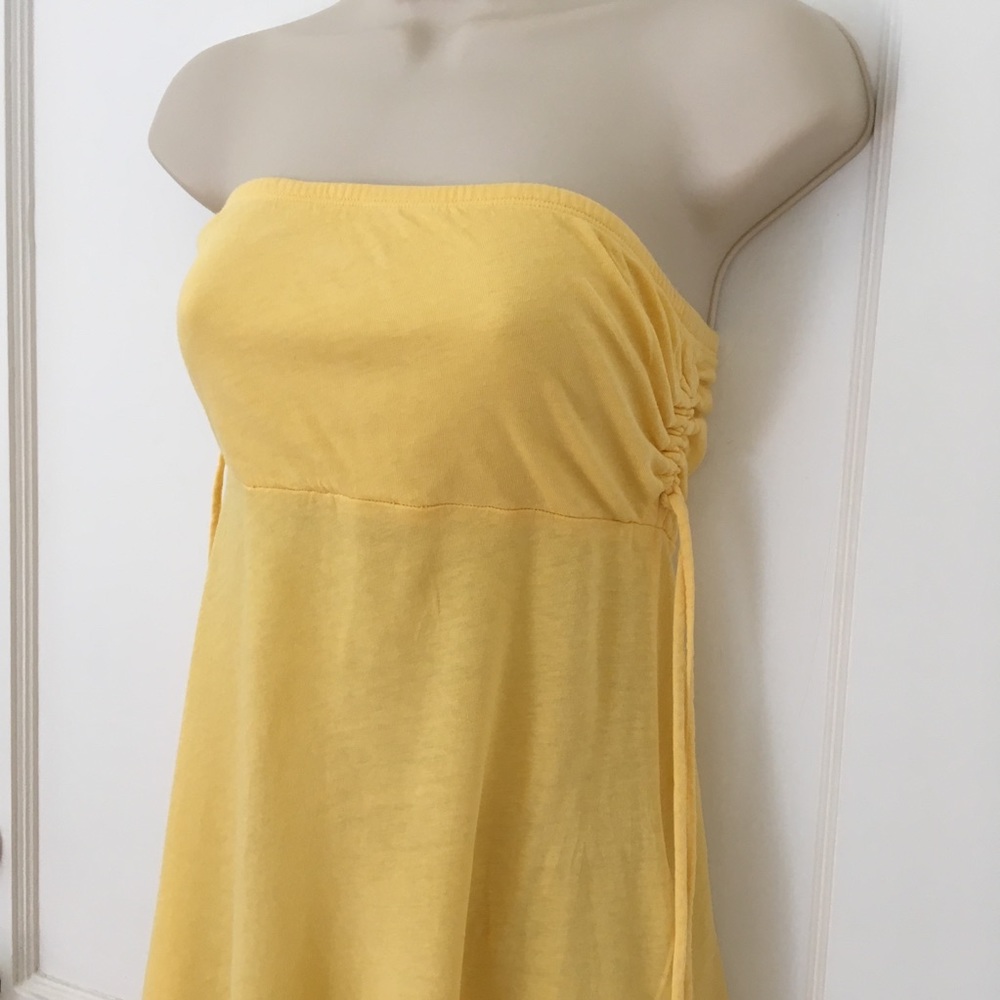 Yellow Summer Dress Top
